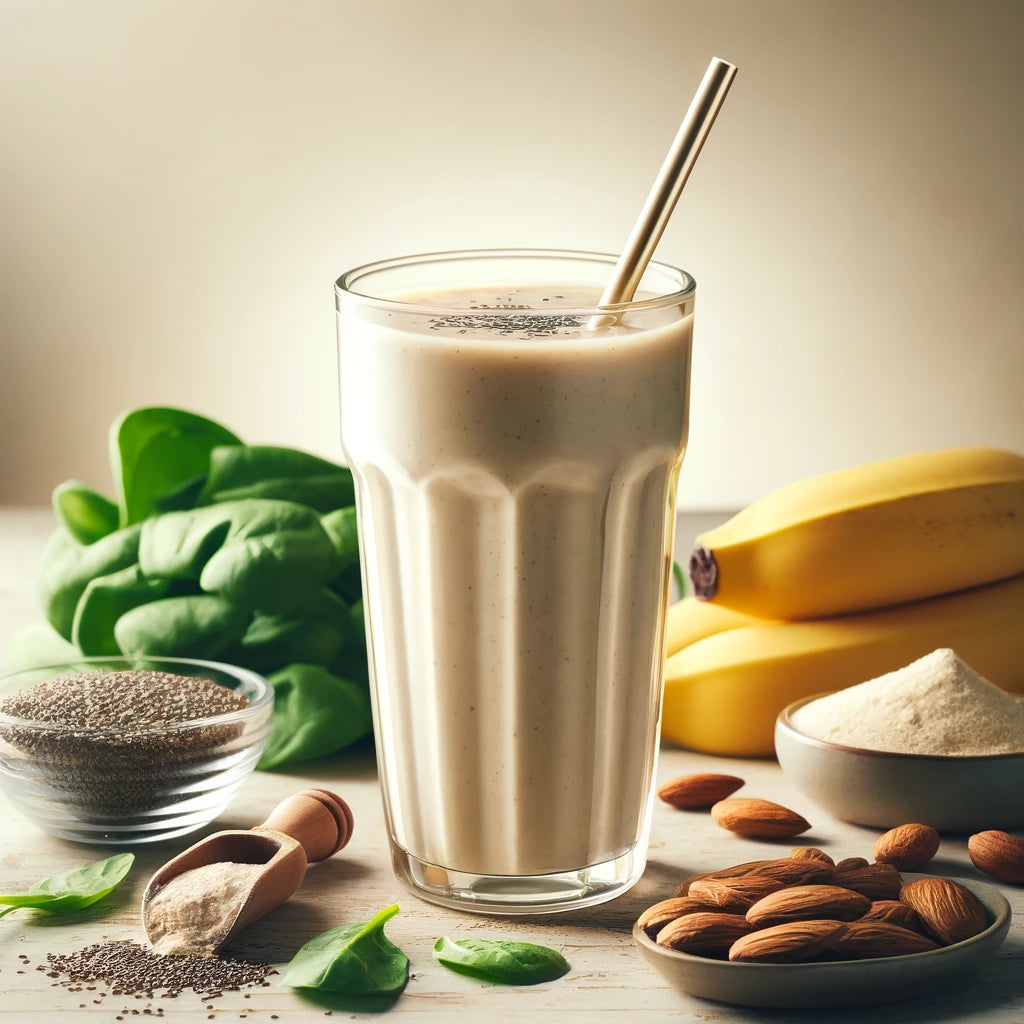 batido de proteina vegano vainilla